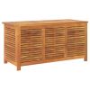 Garden Storage Box with Louver 44.5"x19.7"x22" Solid Wood Acacia