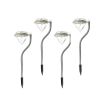 Stainless Steel Solar Garden Patio Stake Lights