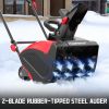 PowerSmart 18-Inch Corded Snow Blower, Electric Snowthrower with 15-Amp Motor