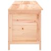 Patio Storage Box 78.1"x19.7"x22.2" Solid Wood Fir