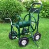 300 Feet Garden Yard Water Planting Hose Reel Cart