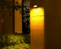 Motion sensor.  Outdoor wall body induction solar lamp body induction + intelligent light control