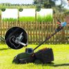 10 AMP 13 Inch Electric Corded Lawn Mower with Collection Box