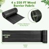 6.5 x 330/4 x 250/6 x 300 Feet Weed Barrier Landscape Fabric